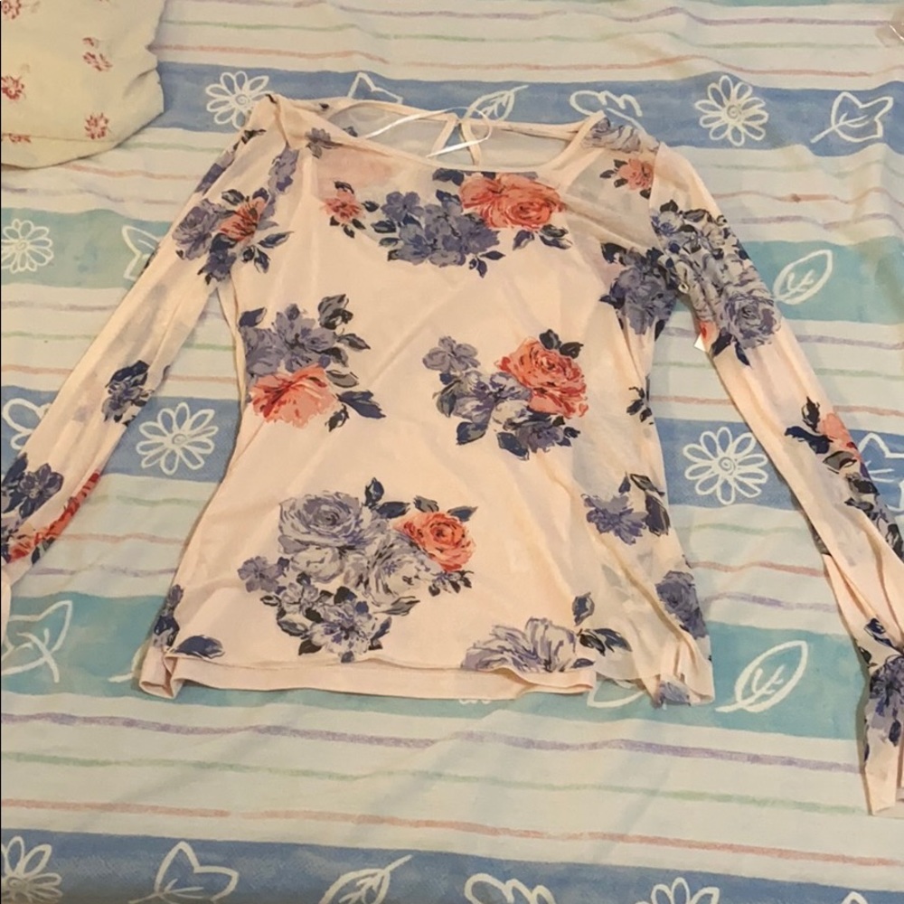 Sheer Top with Cami Tank Top